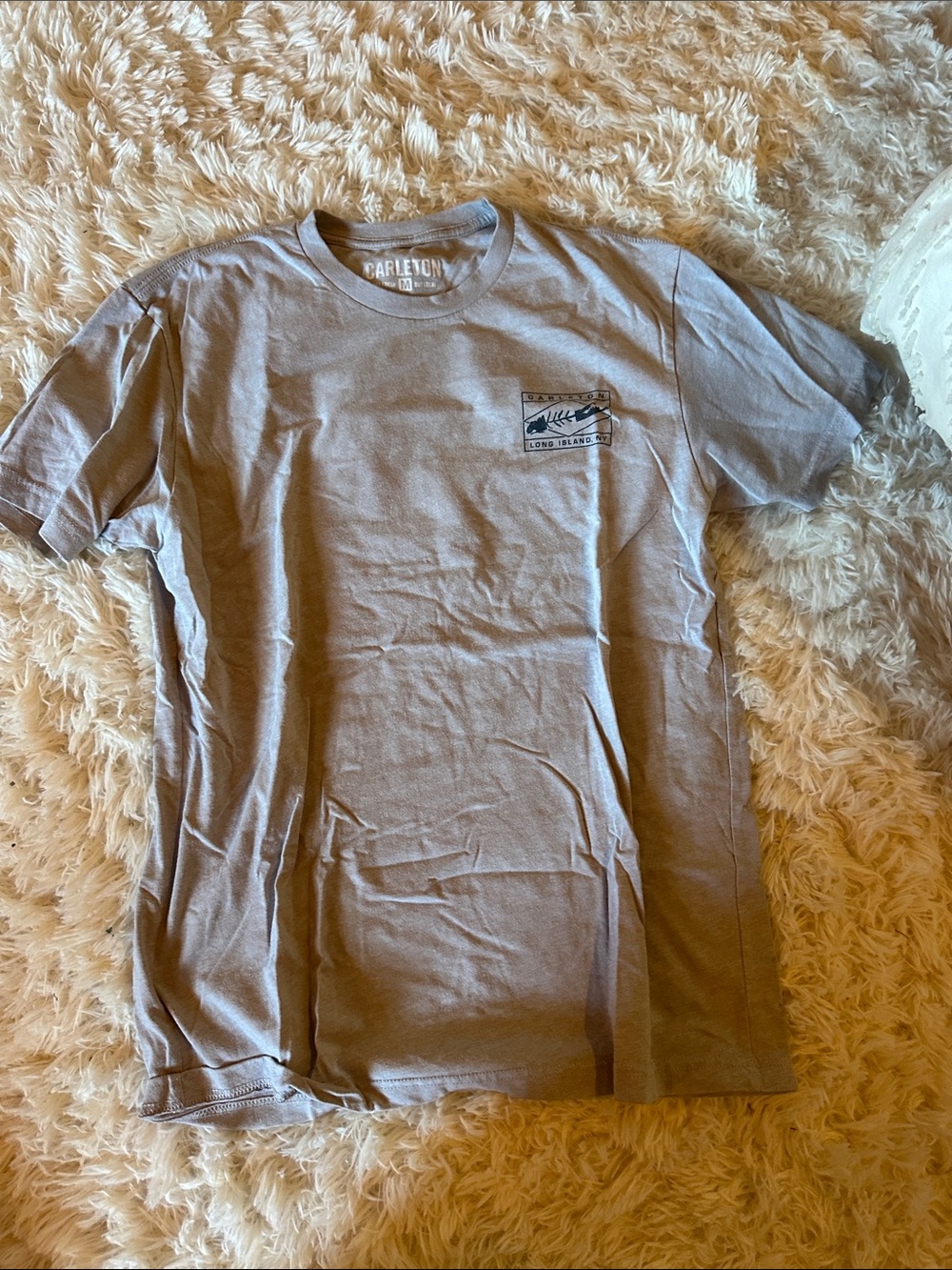 Men's Gray Short-Sleeve Graphic T-Shirt